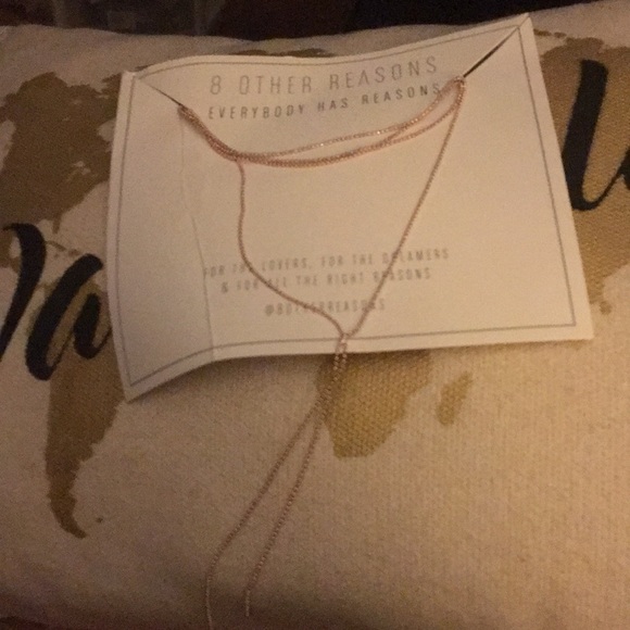 8 Other Reasons Jewelry - Nine Lives Choker Rose Gold